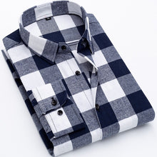 Load image into Gallery viewer, Quality New Arrival  Men's Shirt Fashion Men Long Sleeved Plaid