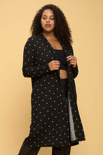 Load image into Gallery viewer, Polka Dot Open Front Cardigan