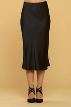 Load image into Gallery viewer, Solid Satin Midi Skirt