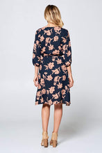 Load image into Gallery viewer, 3/4 Sleeve Midi Dress