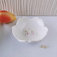 Load image into Gallery viewer, 14k Gold Genuine Gemstones Faceted Water Drop Pink Topaz - Sophornlilly
