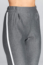 Load image into Gallery viewer, HIGH-WAISTED STRIPED PANTS