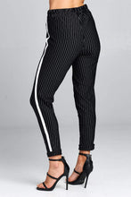 Load image into Gallery viewer, HIGH-WAISTED STRIPED PANTS