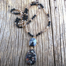 Load image into Gallery viewer, Fashion Bohemian Jewelry Natural Stones With Semi Precious Links