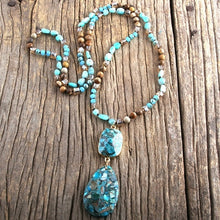 Load image into Gallery viewer, Fashion Bohemian Jewelry Natural Stones With Semi Precious Links