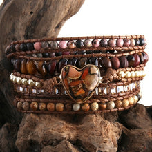 Load image into Gallery viewer, RH Fashion Bohemian Jewelry Women Vegan Boho Bracelet Mixed Natural