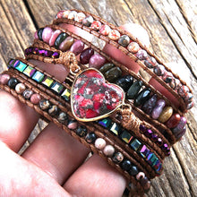 Load image into Gallery viewer, RH Fashion Bohemian Jewelry Women Vegan Boho Bracelet Mixed Natural