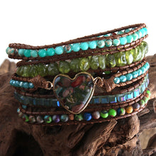 Load image into Gallery viewer, RH Fashion Bohemian Jewelry Women Vegan Boho Bracelet Mixed Natural