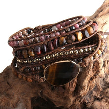Load image into Gallery viewer, Fashion Handma Bohemian Jewelry Boho Bracelet Mixed Natural Stones