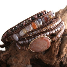 Load image into Gallery viewer, Fashion Handma Bohemian Jewelry Boho Bracelet Mixed Natural Stones
