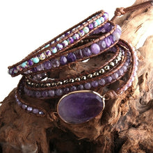 Load image into Gallery viewer, Fashion Handma Bohemian Jewelry Boho Bracelet Mixed Natural Stones
