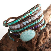 Load image into Gallery viewer, Fashion Handma Bohemian Jewelry Boho Bracelet Mixed Natural Stones