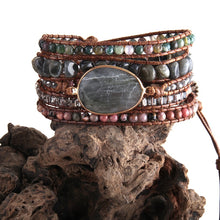 Load image into Gallery viewer, Fashion Handma Bohemian Jewelry Boho Bracelet Mixed Natural Stones