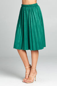 CINCHED MID LENGTH SKIRT