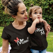 Load image into Gallery viewer, Rainbow Mother Daughter T shirts Summer Family Matching Outfits Mom