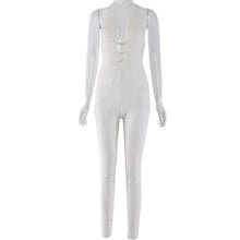 Load image into Gallery viewer, Rank Sexy Hollow Out Bodycon Jumpsuit Women Strap Backless Fashion - Sophornlilly