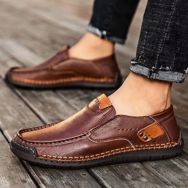 Men's Casual Shoes Super Soft and Lightweight Leather