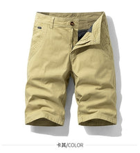 Load image into Gallery viewer, Red Cargo Shorts Men Cotton Bermuda Male New 2020 Summer Men's Baggy