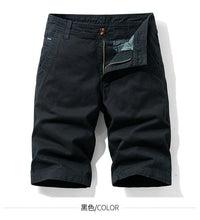 Load image into Gallery viewer, Red Cargo Shorts Men Cotton Bermuda Male New 2020 Summer Men's Baggy