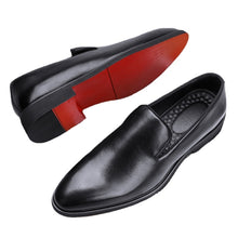 Load image into Gallery viewer, New Loafers Men Shoes Pu Solid Color Fashion Business Casual