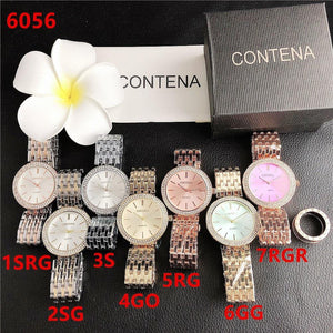 New Crystal Diamond Watch Luxury Silver Women Watches - Sophornlilly