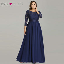 Load image into Gallery viewer, Robe De Soiree Ever Pretty 7412 Long Lace Evening Party Dresses