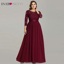 Load image into Gallery viewer, Robe De Soiree Ever Pretty 7412 Long Lace Evening Party Dresses