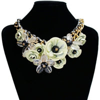 Fresh Colorful Short Fashion Necklace