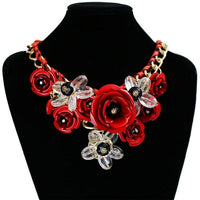 Fresh Colorful Short Fashion Necklace