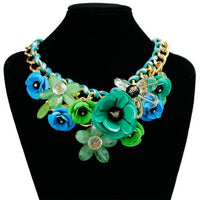 Fresh Colorful Short Fashion Necklace