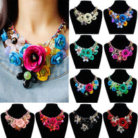 Fresh Colorful Short Fashion Necklace