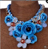 Fresh Colorful Short Fashion Necklace