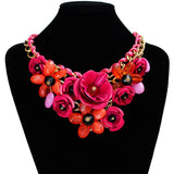 Fresh Colorful Short Fashion Necklace