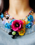 Fresh Colorful Short Fashion Necklace