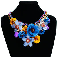 Fresh Colorful Short Fashion Necklace