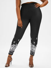 Load image into Gallery viewer, Floral Paisley Print Leggings Women Fashion