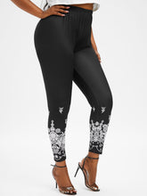 Load image into Gallery viewer, Floral Paisley Print Leggings Women Fashion