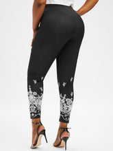 Load image into Gallery viewer, Floral Paisley Print Leggings Women Fashion