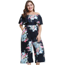 Load image into Gallery viewer, Ruffle Off Shoulder Sleeveless Jumpsuits Women Loose Bodysuit Lady - Sophornlilly
