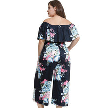 Load image into Gallery viewer, Ruffle Off Shoulder Sleeveless Jumpsuits Women Loose Bodysuit Lady - Sophornlilly