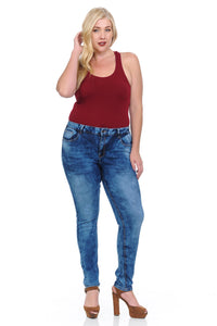 Studio Alpha Jeans - Plus Size - HW - H53