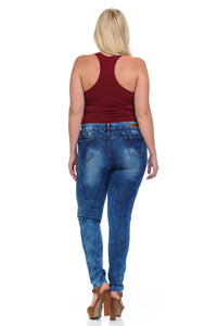 Studio Alpha Jeans - Plus Size - HW - H53