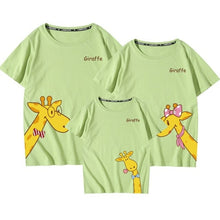 Load image into Gallery viewer, Dad and Son Matching Clothes Animal Giraffe Matching Family
