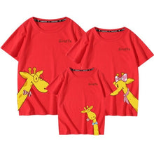 Load image into Gallery viewer, Dad and Son Matching Clothes Animal Giraffe Matching Family