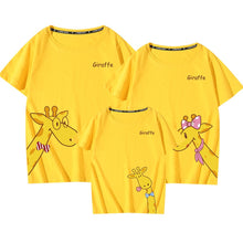 Load image into Gallery viewer, Dad and Son Matching Clothes Animal Giraffe Matching Family