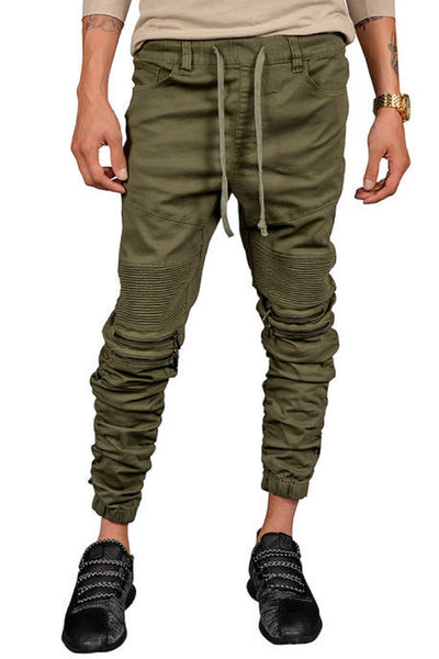 Mulisha Stacked Leg Joggers (Olive)