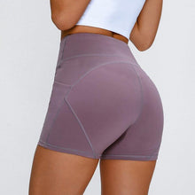 Load image into Gallery viewer, Anti sweat Plain Sport Athletic Shorts Women High Waisted - Sophornlilly
