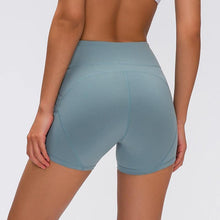 Load image into Gallery viewer, Anti sweat Plain Sport Athletic Shorts Women High Waisted - Sophornlilly