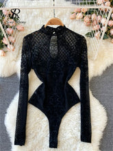 Load image into Gallery viewer, Sexy Backless Romper Bodycon