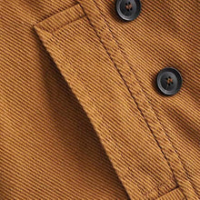 Load image into Gallery viewer, Patchwork Single breasted Coat Lapel Collar Long